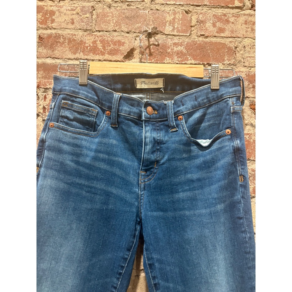 Madewell 8" Skinny Jeans Blue Medium Wash Size 29 - Picture 3 of 5